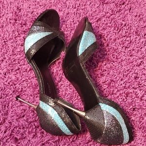 Sarah Jayne Open Toe Heels.